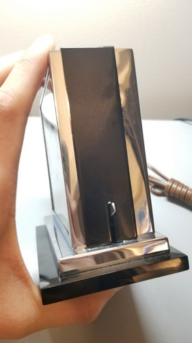 1930s TWINFACE ELECTRIC CLOCK BLACK CASE