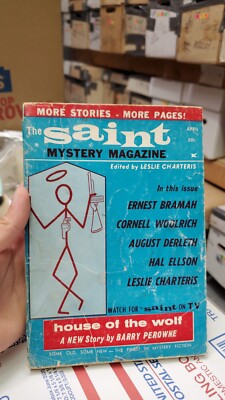 The Saint Mystery Magazine April 1964 Volume 20 #4