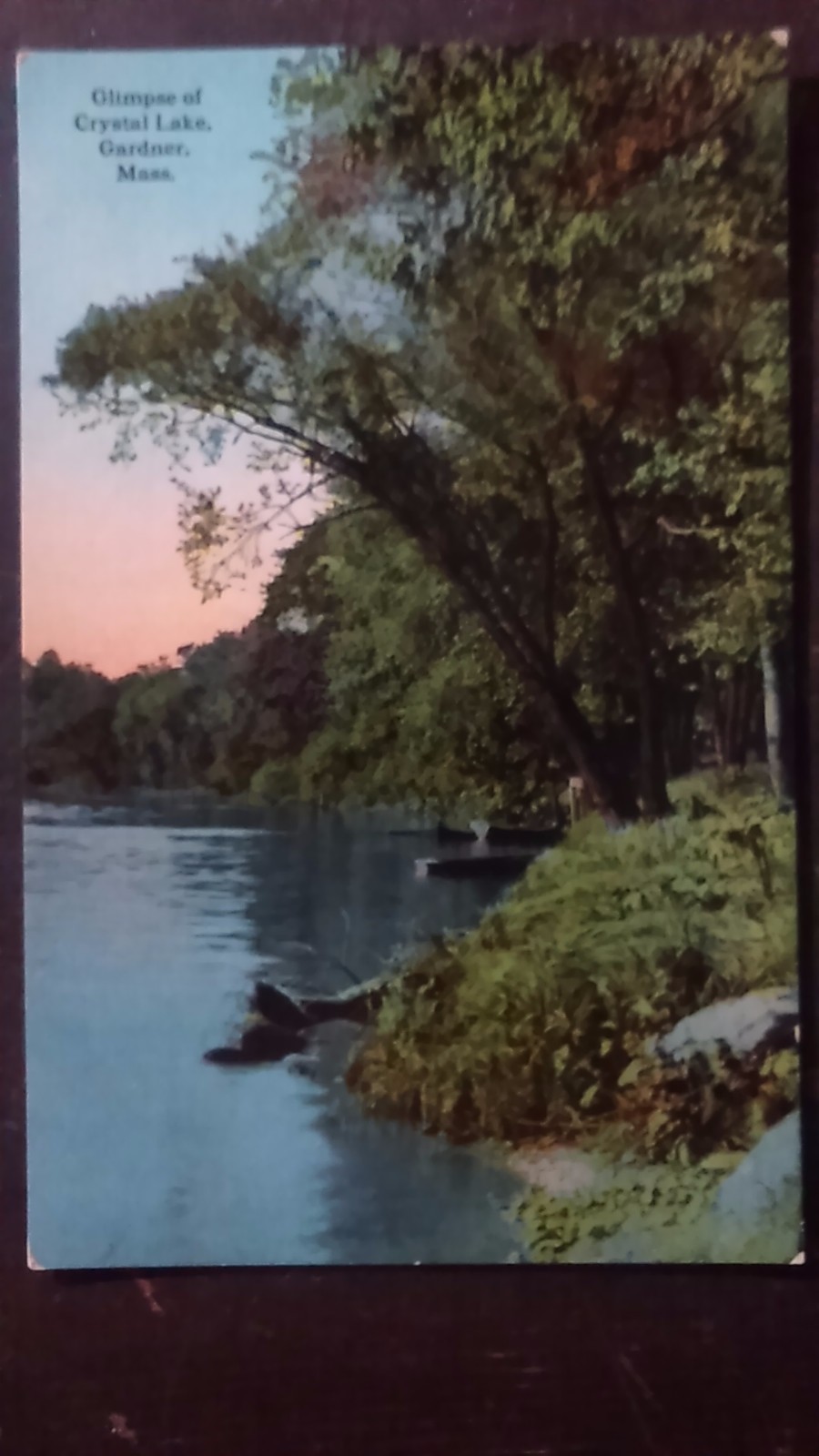 ［新品］Crystal Lake A Collection of Voyages Glimpse of Crystal Lake, Gardner, MA - early 1900s | eBay