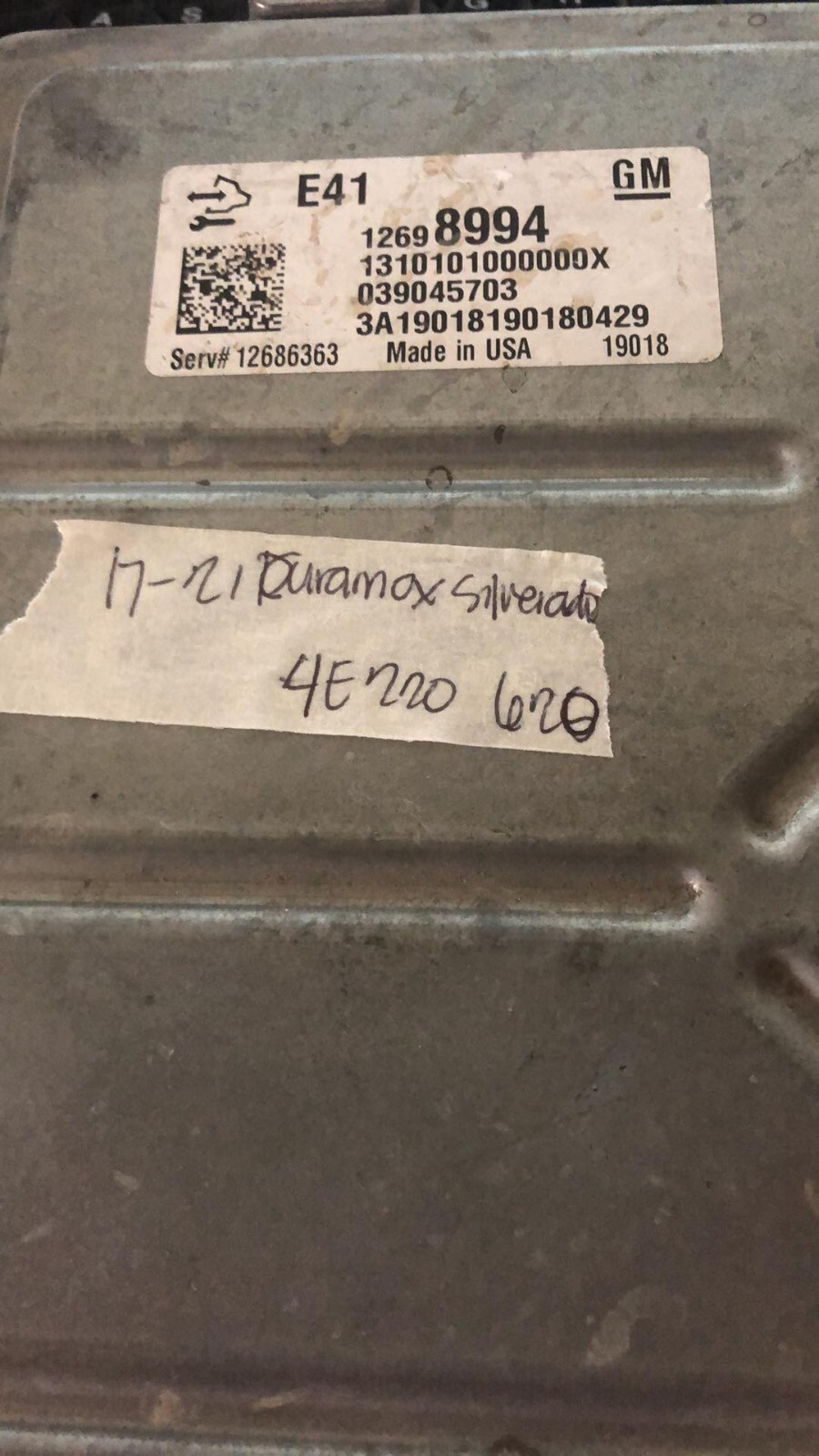 12698994 Chevy Silverado 2017-2021 Engine control module | eBay