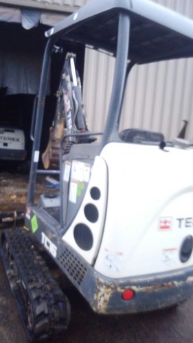 2013Terex tc16 mini excavator