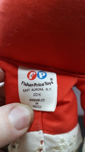 Vintage Doll Fisher Price Lapsitter JENNY