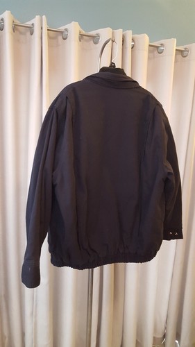 Bulwark FR JLJ8NV3 Men's Bomber Jacket Flame Resistant  EXCEL FR - 7oz. w/Liner