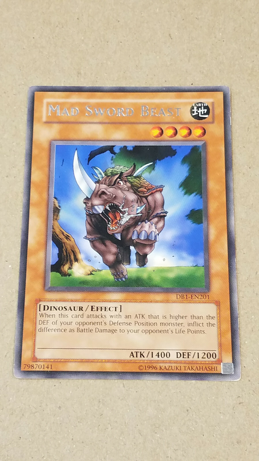 Mad Sword Beast - PSV-091 - Yugioh! Yu Gi Oh! Rare | eBay