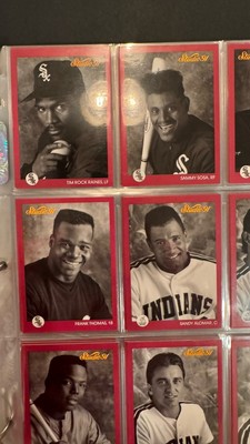1991 & 1992 LEAF STUDIO BASEBALL COMPLETE SETS LOT OF 2 Griffey Jr Thomas