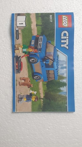 LEGO Instruction Manual for Lego City Caravan 60117