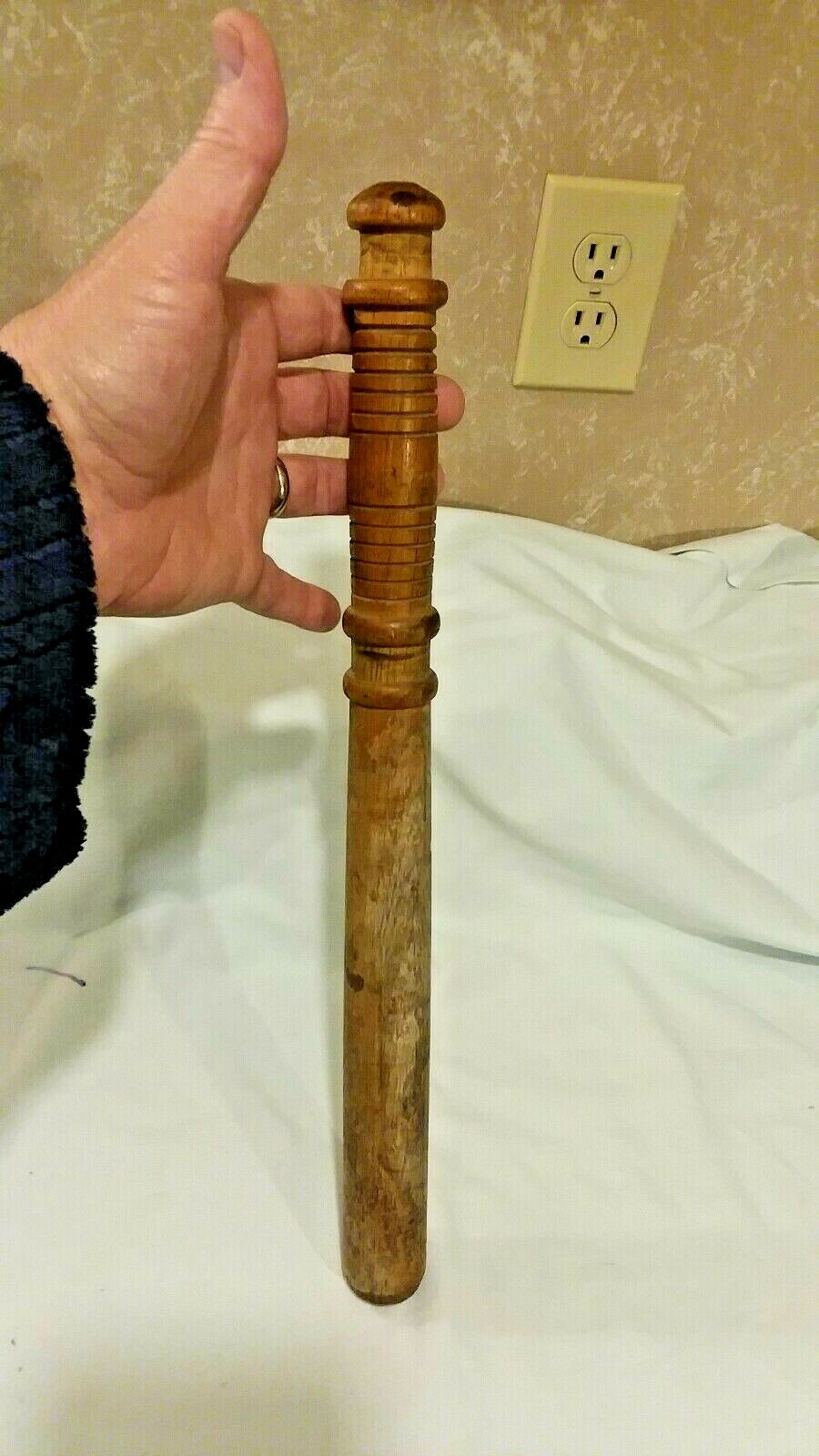 Antique Vintage Wood Night Stick Baton Billy Club Slap Jack