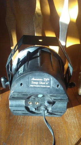 AMERICAN DJ Snap Shot II 2 High-Powered Variable Speed Xenon Strobe Light