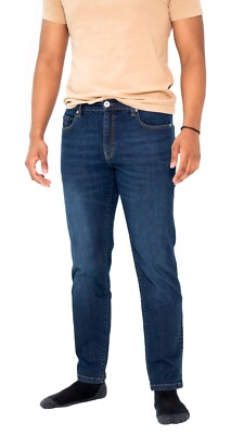 Alamo Stretch Slim Fit Jeans for Men - Classic Denim Men's Jeans with 5 Pockets