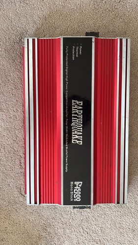 Earthquake car amplifier phd5000w *Good Quality* | eBay