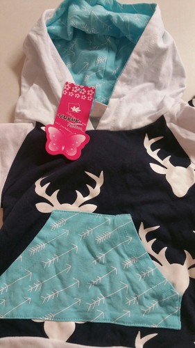 0-6 Mon boy nwt Jogging Suit w white deer and hood