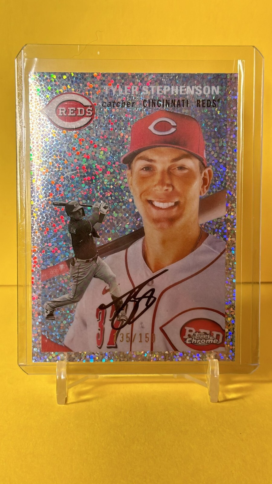 その他 Stephenson 2023 Topps Chrome Patinum Speckle Refractors Tyler