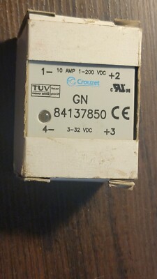 CROUZET GN 84137850 3-32VDC 10AMP BRAND NEW FREE SHIP  LOC J1