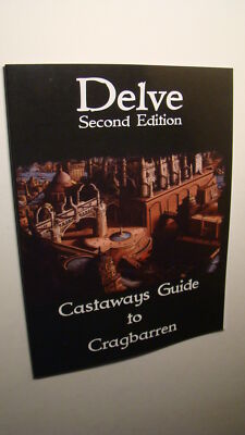 DUNGEONS DRAGONS - DELVE CASTAWAYS GUIDE TO CRAGBARREN *NM/MT 9.8* ADVENTURE