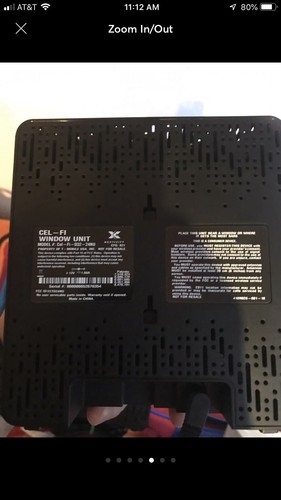 T-Mobile NXT CEL-FI-D32-24 Indoor 4G LTE Signal Booster Personal CellSpot EUC