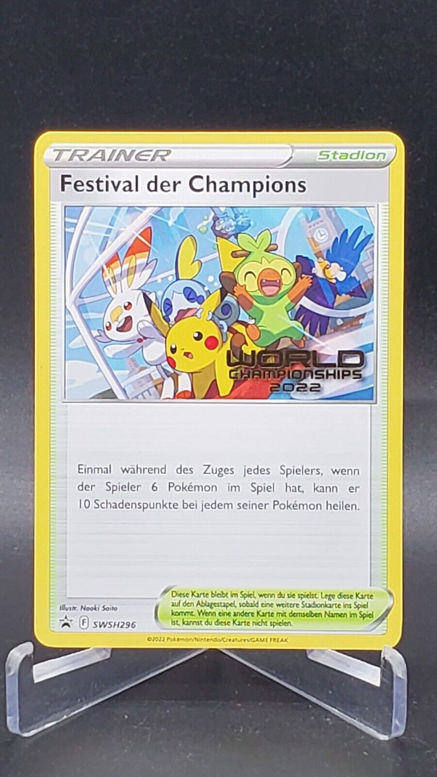 2022 Champions Festival GERMAN World Championship Promo 2022 Champions Festival GERMAN World Championship Promo