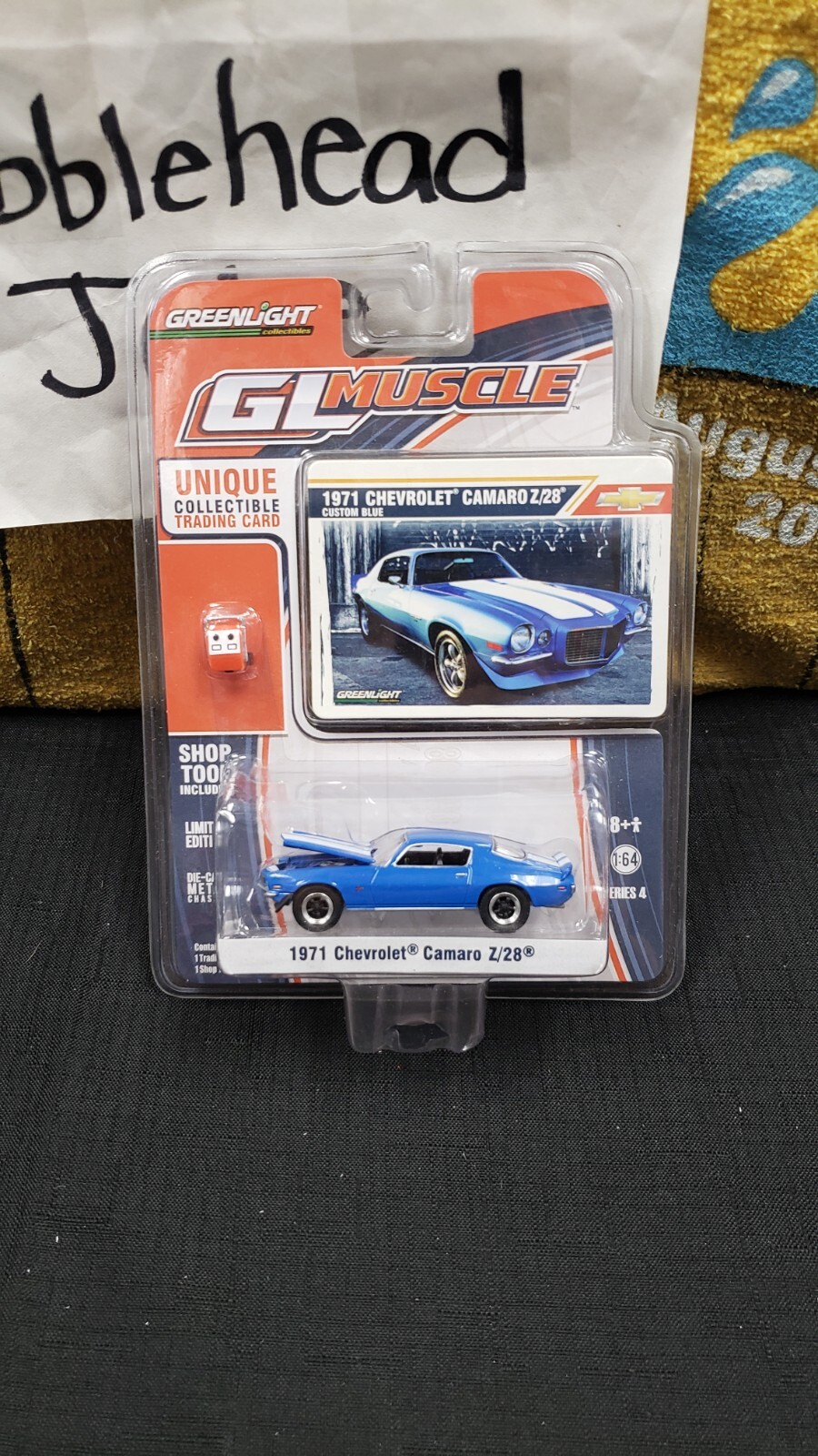 NIB 2012 GREENLIGHT MUSCLE SERIES 1/64 1971 CHEVROLET CAMARO