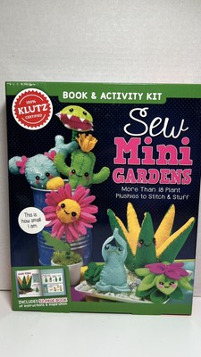 Klutz Sew Mini Gardens -  Activity- New