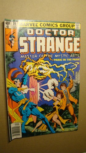 DOCTOR STRANGE 38 *SOLID* MARVEL BRONZE AGE BRUNNER ART MOVIE