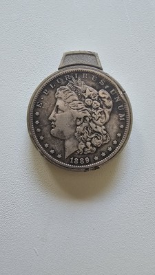 1889 Morgan Silver Dollar S Stamp Lighter