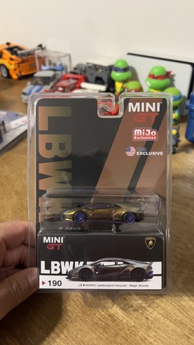 MINI GT LB★WORKS Lamborghini Huracán 190 MINI GT LB-WORKS Lamborghini Huracán ver. 2 Magic Bronze