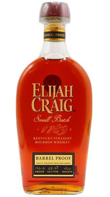 Elijah Craig - Barrel Proof Bourbon Batch A120 12 year old Whiskey 70cl