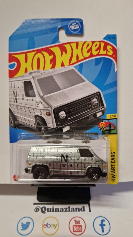 Hot Wheels 2023 Zamac Exclusive Walmart  70s Van  (Np06)