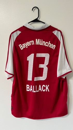 13 Ballack Bayern Munich Home 2004/05 (Large) | eBay
