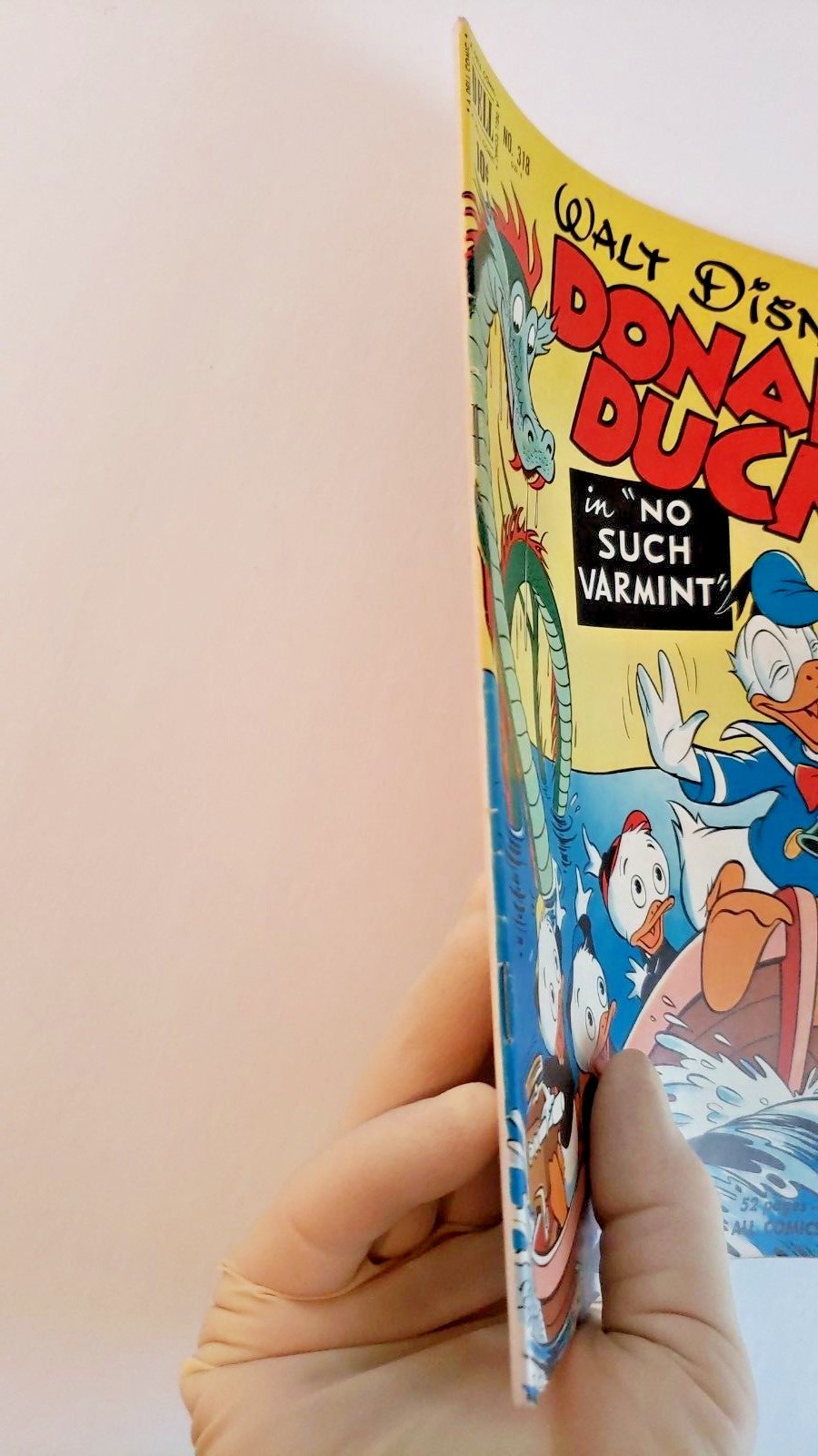 WALT DISNEY'S DONALD DUCK DELL  #318 FN+ (3/51) BARKS!