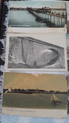 Vtg Eight Postcard Lot, Northeastern/Mid-Atlantic US - ME, MA, NY, DC(6215)