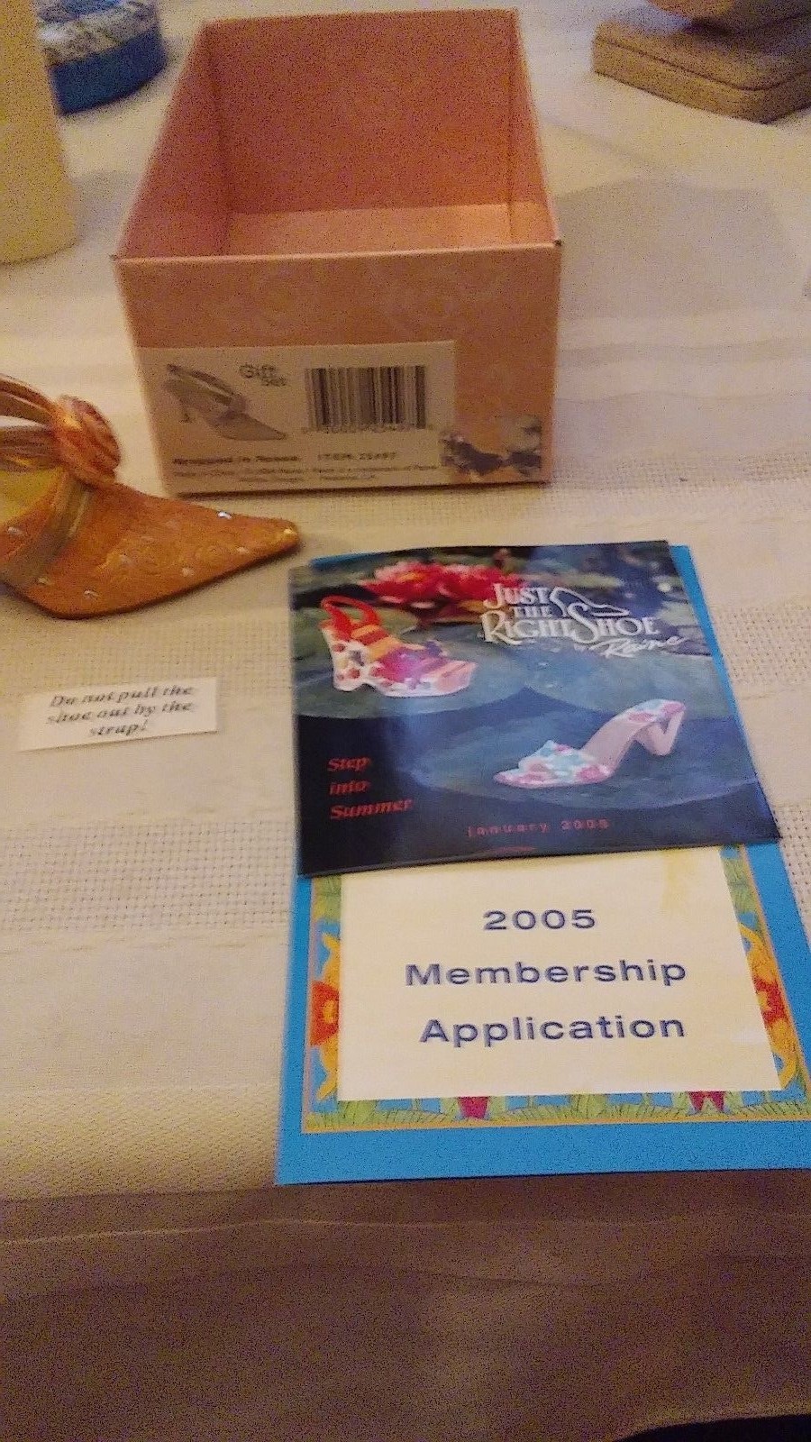 Just the Right Shoe, Raine 2004 