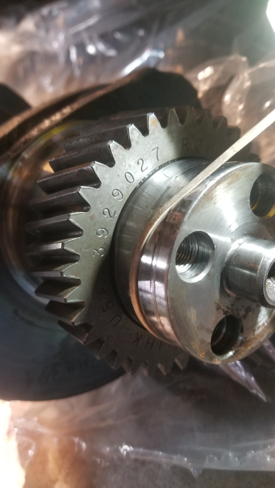 REMAN CUMMINS 5.9L CRANKSHAFT 3929037 SONOFLUXED POLISHED REF315 mains .010 - Picture 3 of 10