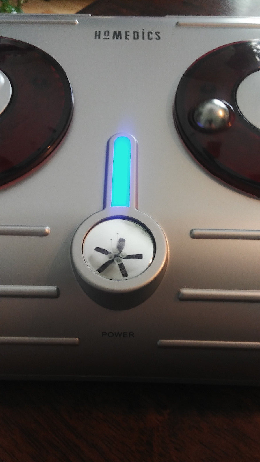 Homedics Model FM-CR-2 Foot pleaser foot massager with counter-rotational kneadi