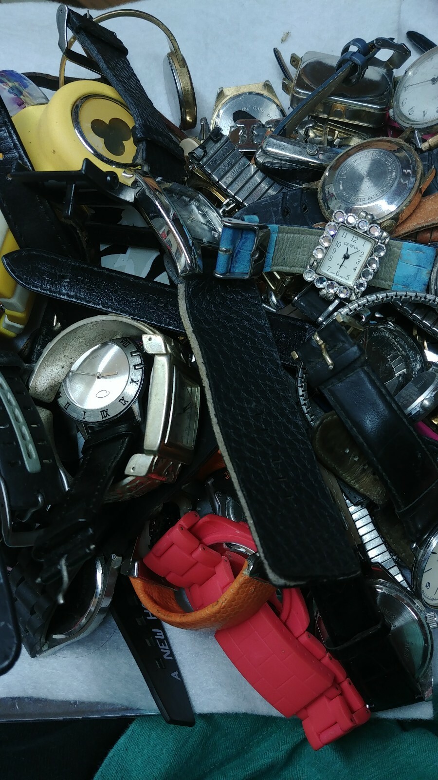 Heavy Junk Drawer WRIST WATCH LOT LQQK Parts Repurpose Crafts