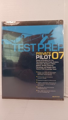 NEW Private Pilot Test Prep Study Manual 07 - ASA-TP-P-07