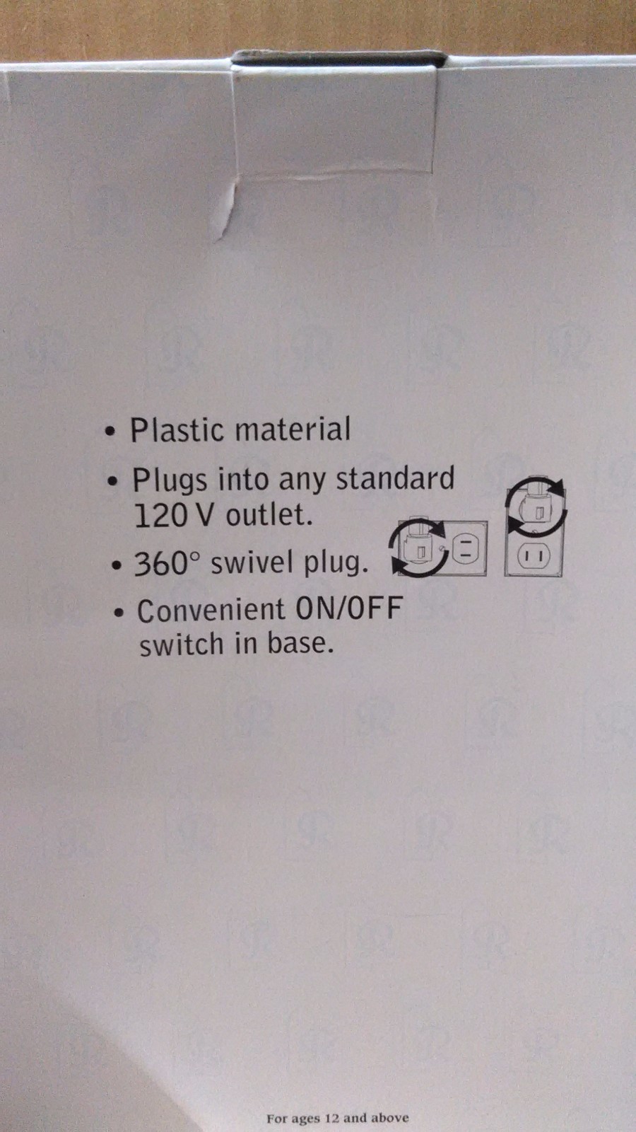 Santa Claus on Sleigh Night Light by Roman #165035 NIB