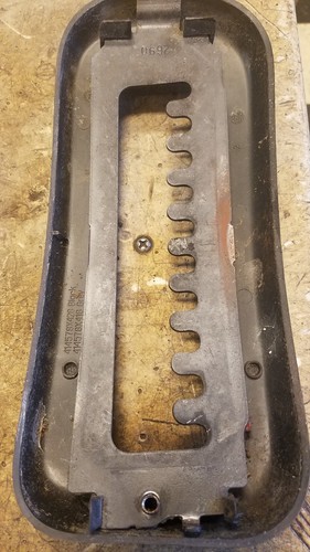 USED CRAFTSMAN RIDING TRACTOR DECK HEIGHT STOP AND COVER 414578X418 BLACK
