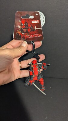 Deadpool With Swords Bag Clip 
