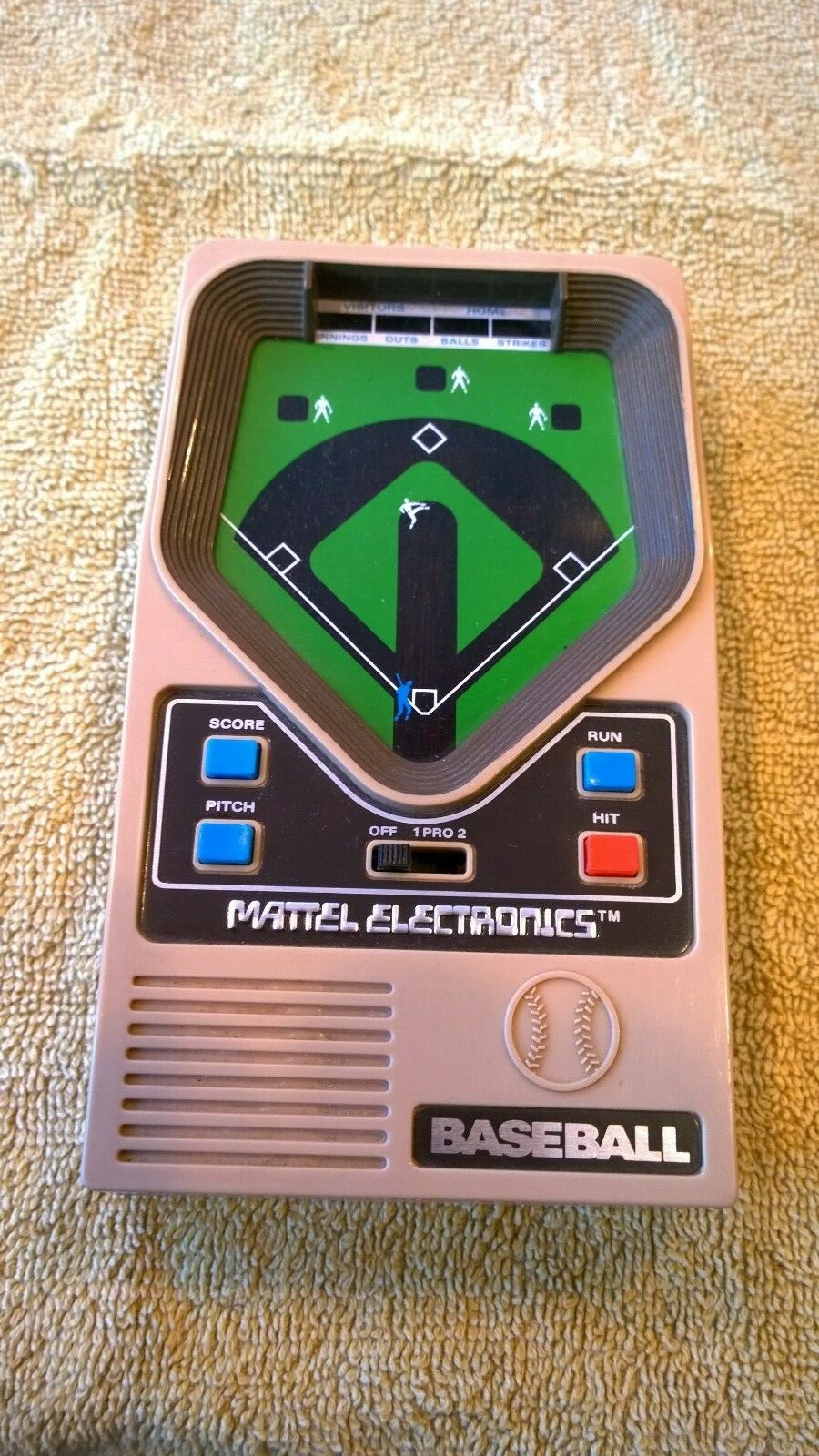 その他 Mattel Electronics Soccer 1978 Vintage 1978 Mattel Electronics Soccer Handheld Game. New