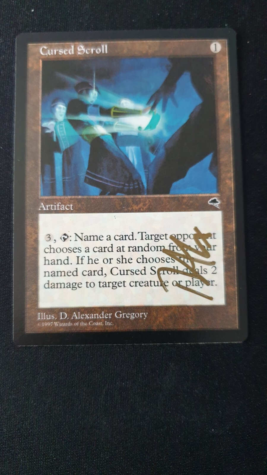 Cursed Scroll 3枚セット　呪われた巻物　mtg 呪われた巻物｜カードギャラリー｜マジック：ザ・ギャザリング