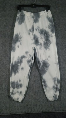 Refuge Athletics Women Sz S Joggers Gray NWT Tie Dye Casual Sweatpants Relaxed