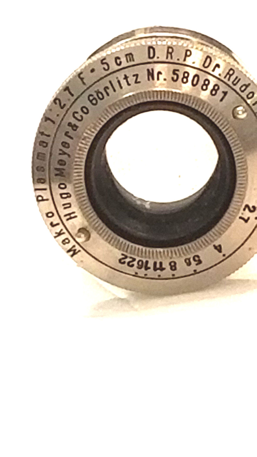 Ultra rare Macro Plasmat 5cm/2.7 for Contax 1 RF