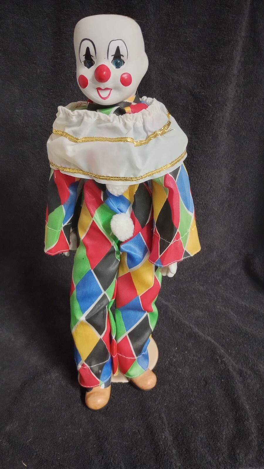 mimi the clown /シルクスクリーン Giggles The Clown Creepy Clown LTE. Mask Halloween Scary