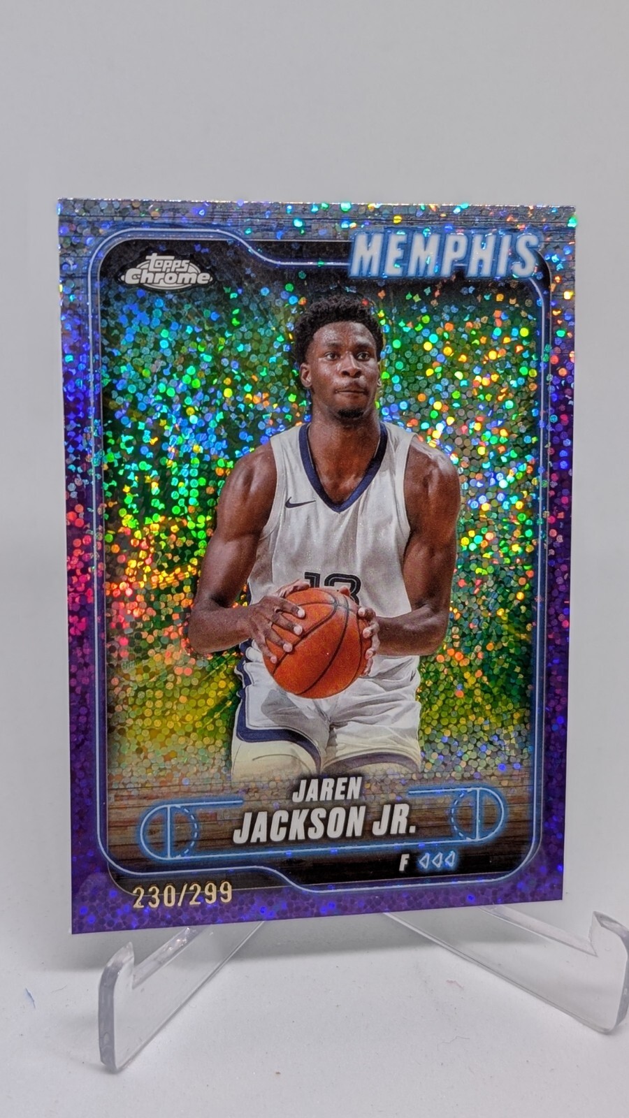 2024-25 Topps Chrome Basketball Jaren Jackson Jr #173 Purple