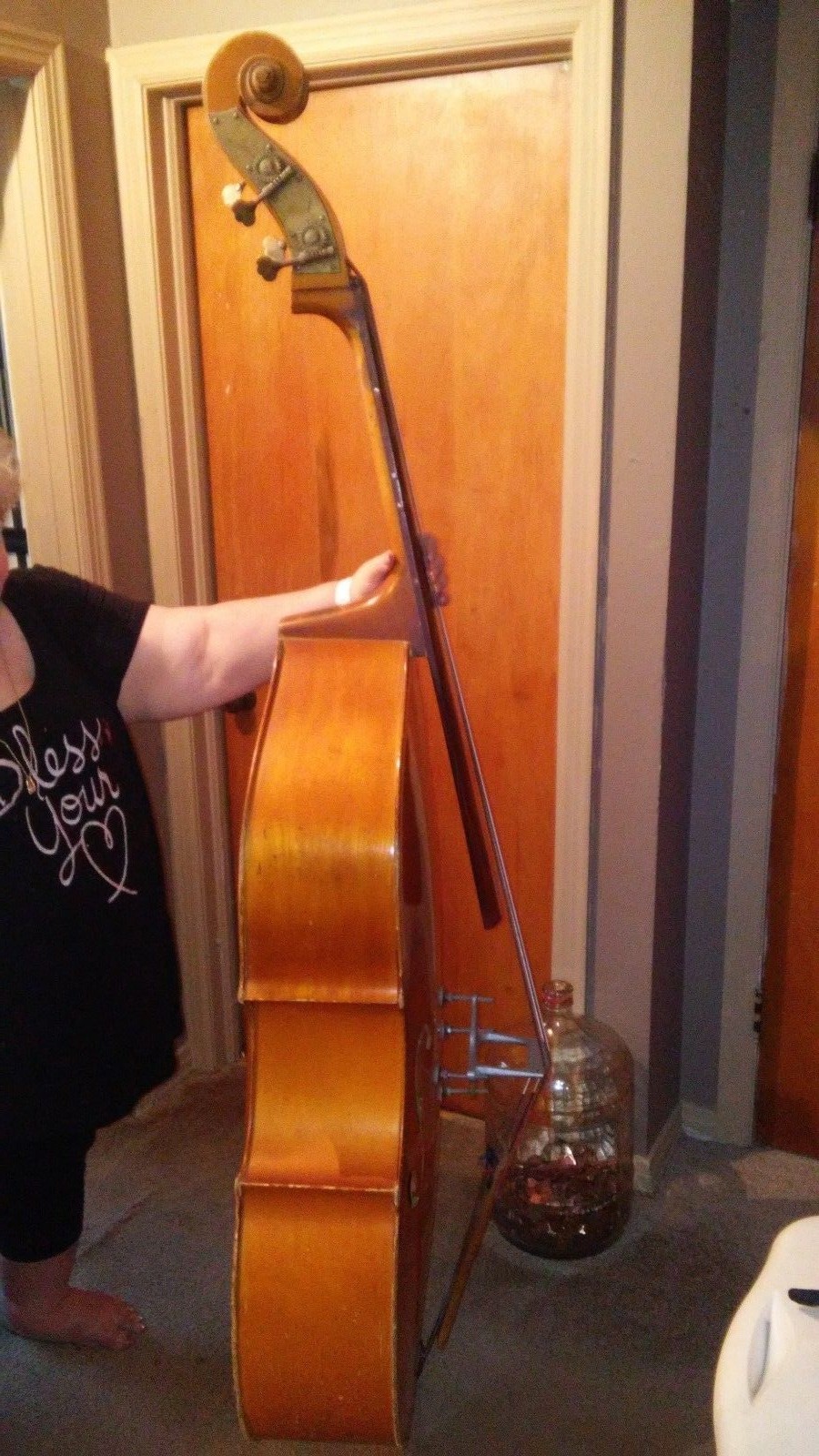 Engelhardt classic 1992 3/4 upright bass!