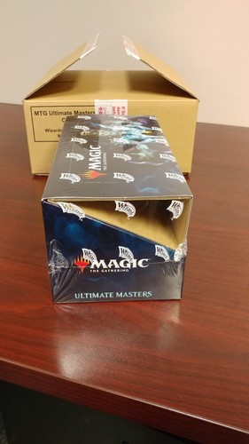 MTG Magic the Gathering Ultimate Masters Booster Box w/Ultimate Box Topper Dec 7