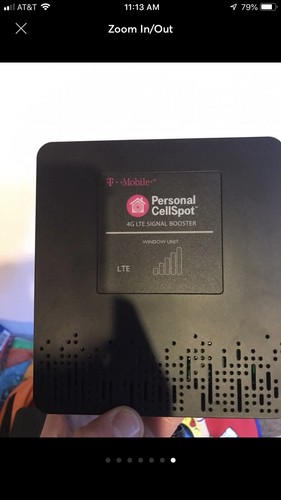 T-Mobile NXT CEL-FI-D32-24 Indoor 4G LTE Signal Booster Personal CellSpot EUC