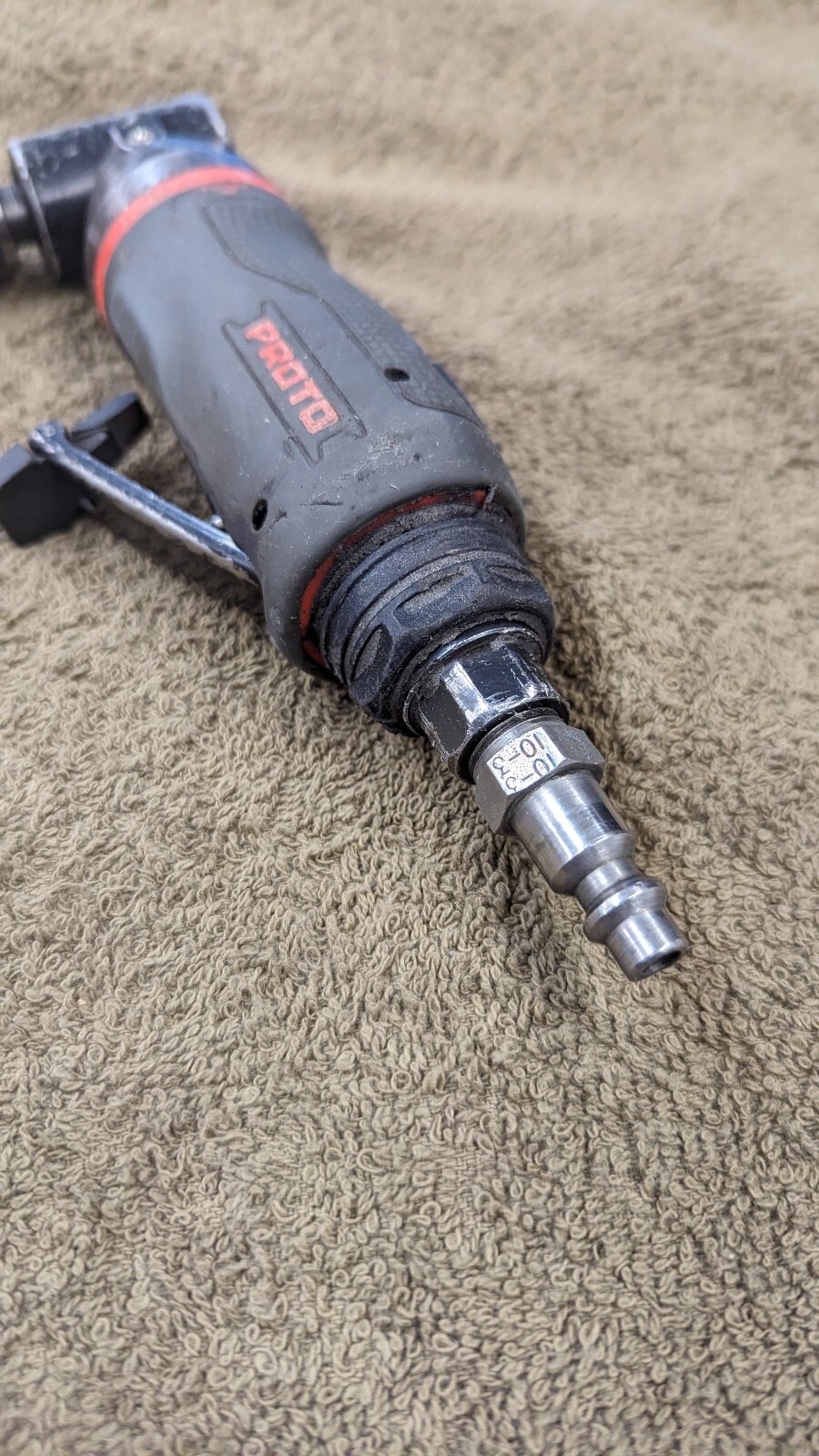 Proto 1/4" Die Grinder Air Right Angle 23000Rpm .3hp J325AGAH90 Pneumatic Tool