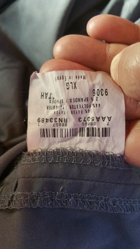 Urbane Scrub Pants Sz XL Small Steel Grey Uniform Medical 9306 Drawstring Womens