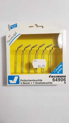 64906 VIESSMANN ESCALA N  Peitschenleuchte, LED weiß 5+1 (c19)